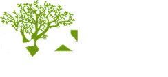 Logo Etan Élagueur : un arboriste grimpe un arbre vert. Texte blanc : ETAN ELAGUEUR, spécialiste en élagage et entretien d'arbres.